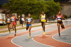 Cayman Invitational 2013_women's hurdles