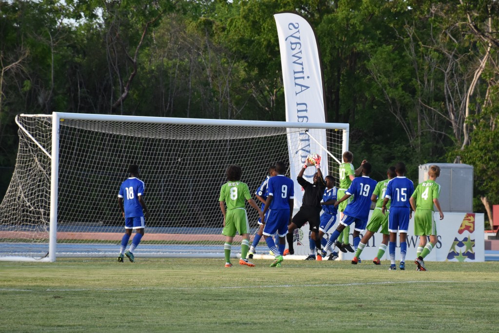 Recardo Laing was stellar in goal for Harbour View FC